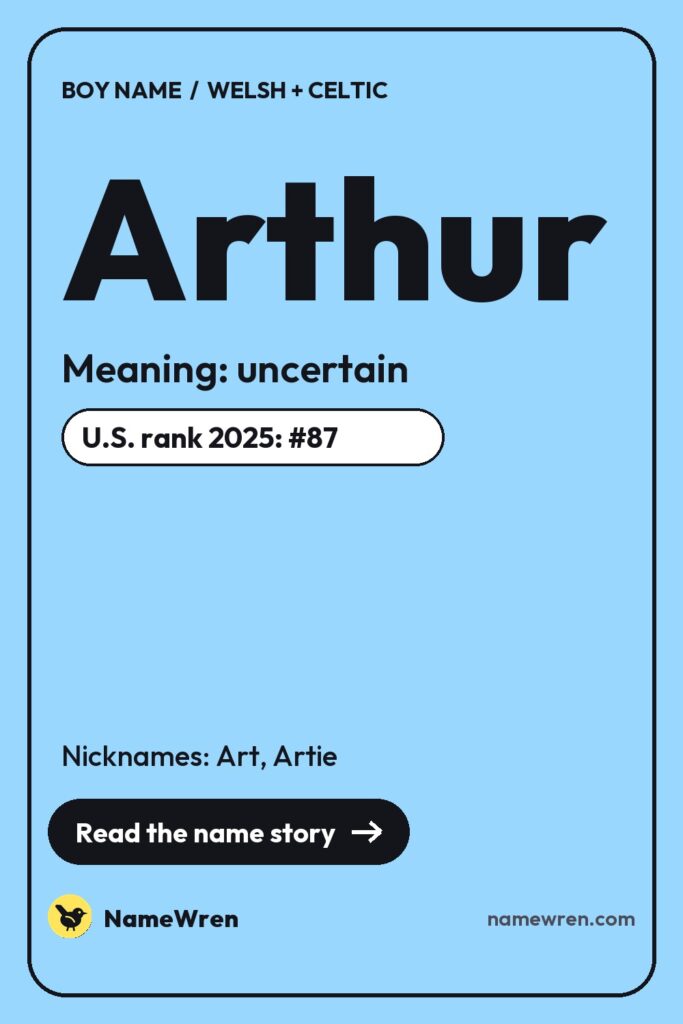 Arthur pin