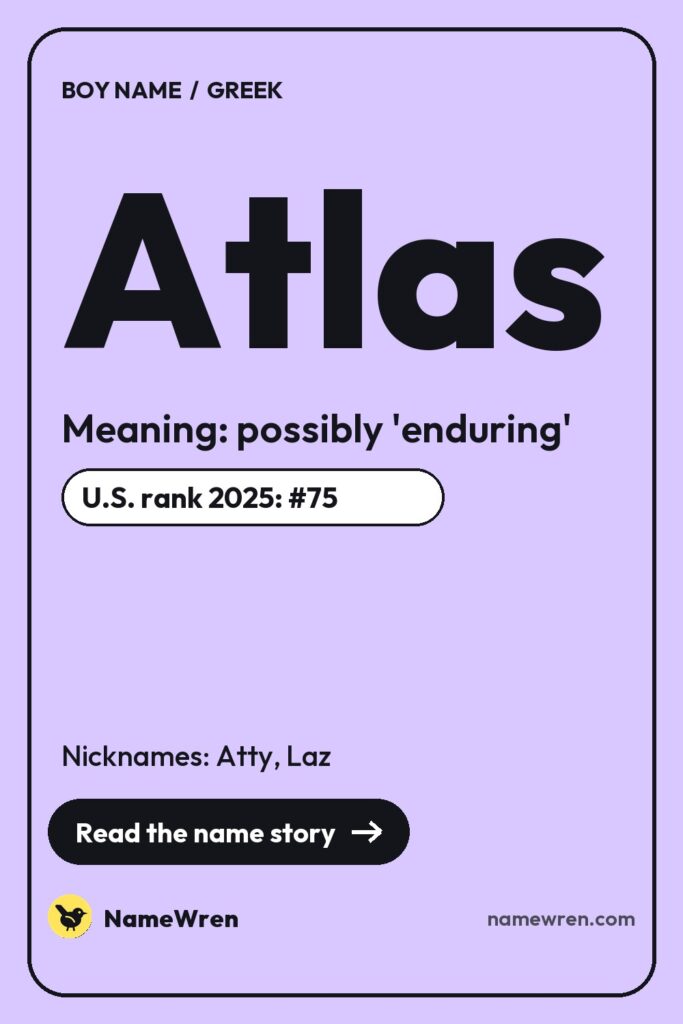 Atlas pin