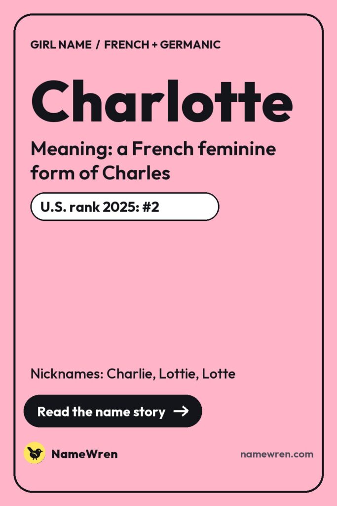 Charlotte pin
