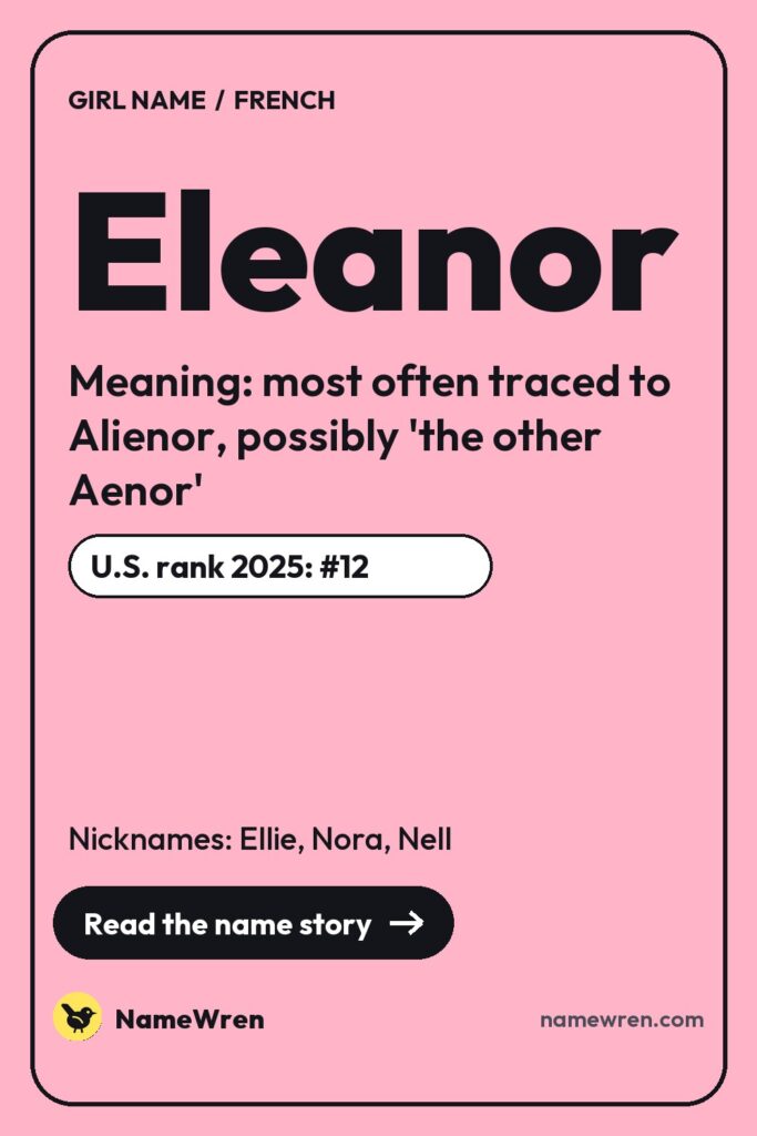 Eleanor pin