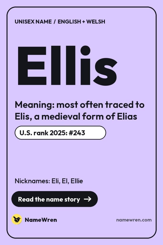 Ellis pin