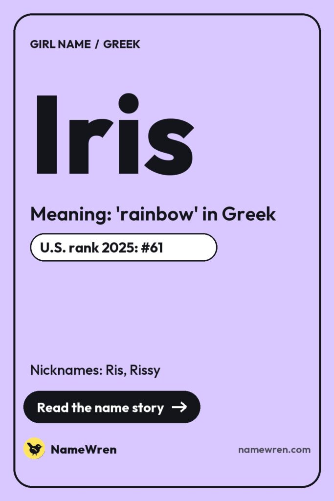 Iris pin