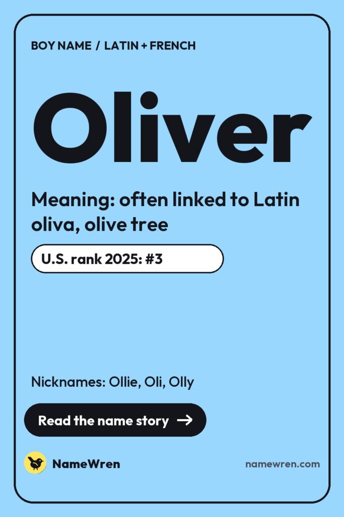Oliver pin