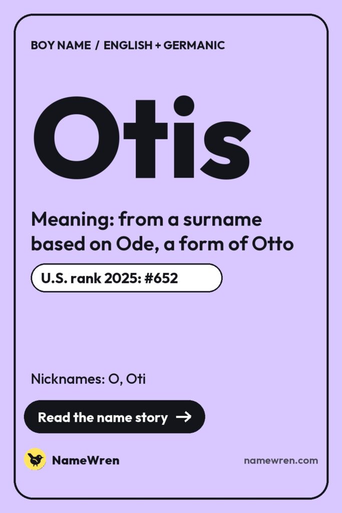 Otis pin