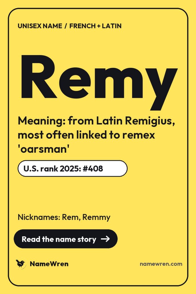 Remy pin