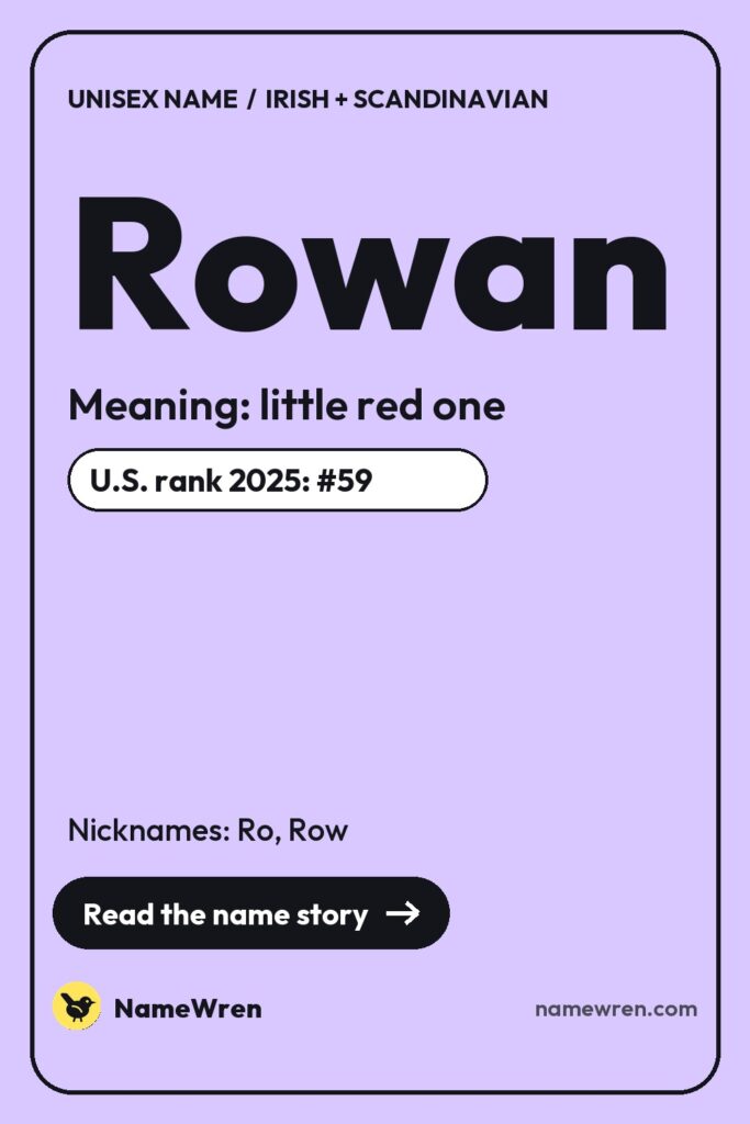 Rowan pin