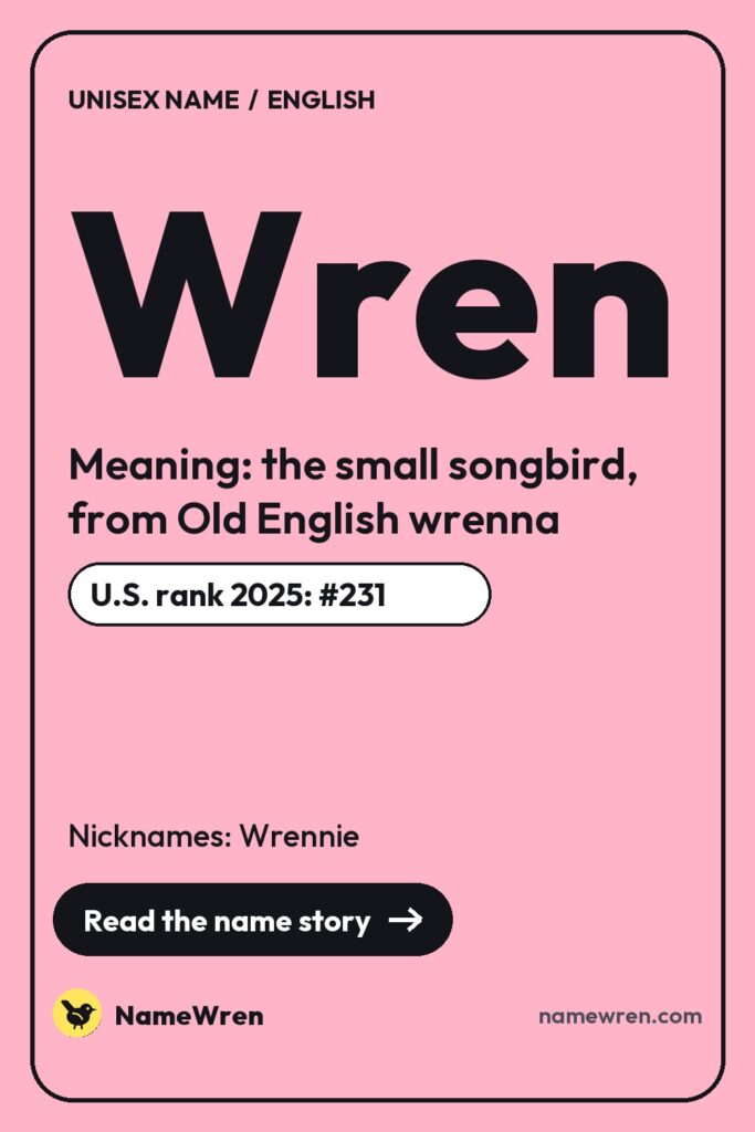 Wren pin